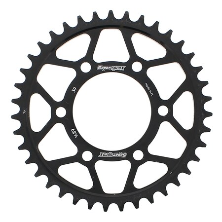 Supersprox Steel Sprocket Black 39T- for Kawasaki Z1000 03-16 RFE-1489-39-BLK